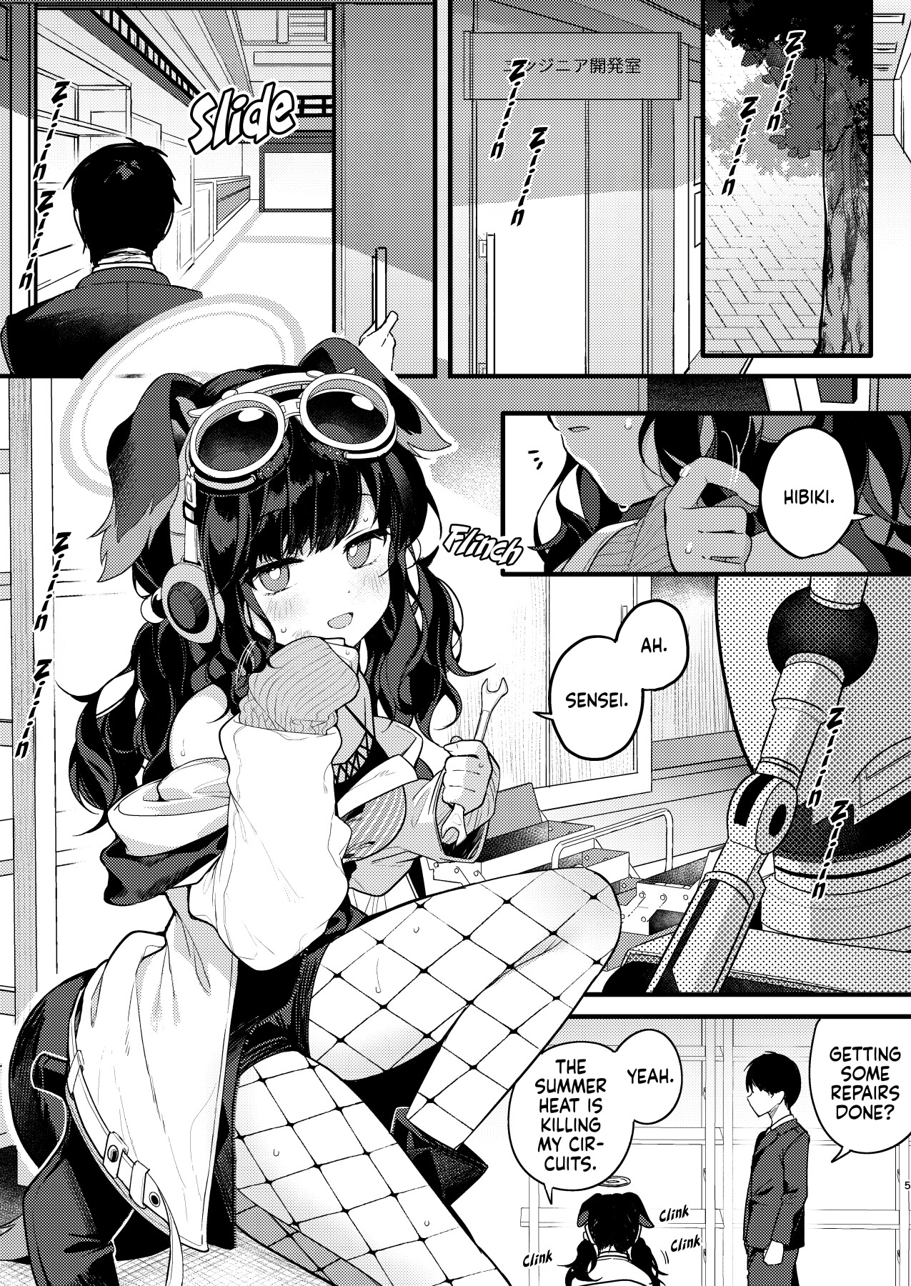 Hentai Manga Comic-Hibiki Nekozuka can't refuse today-Read-2